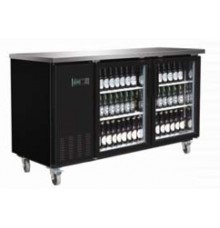 61" Back Bar Bottle Cooler w/ Glass (Serv-Ware)